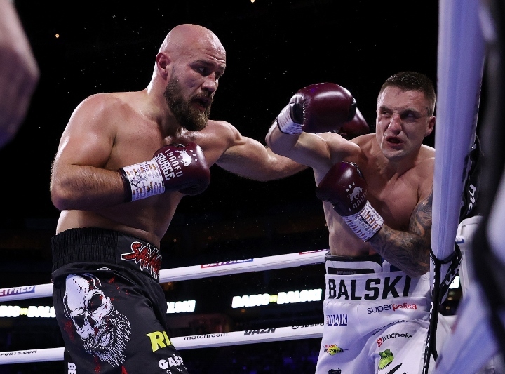 Photos Alen Babic Defeats Adam Balski in Wild War of Punches Boxing News